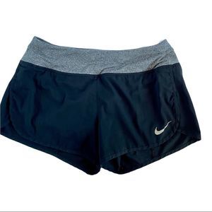 Nike Running Shorts Black with Grey Waist